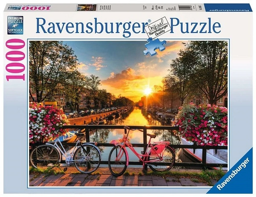 Bicycles in Amsterdam – Jigsaw Puzzle – 1000 pcs