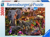 African Animal World – Jigsaw Puzzle – 3000 pcs