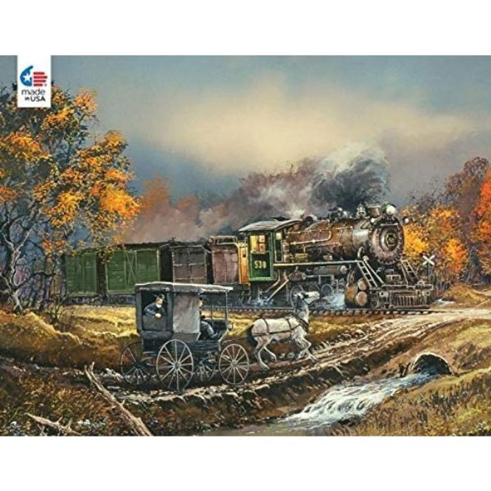 Blaylock Amish Train Jigsaw Puzzle 750 Piece Jigsaw Puzzle