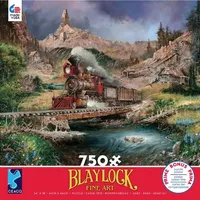Blaylock Amish Train Jigsaw Puzzle 750 Piece Jigsaw Puzzle