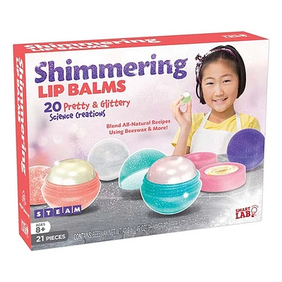 Shimmering lip balms kit