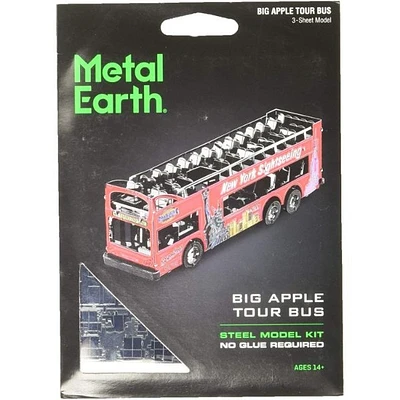 Metal Earth Big Apple Tour Bus 3D Metal Model Kit