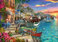 Grandiose Greece, 1000 Piece Jigsaw Puzzle