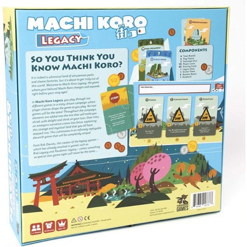 Pandasaurus Machi Koro Legacy