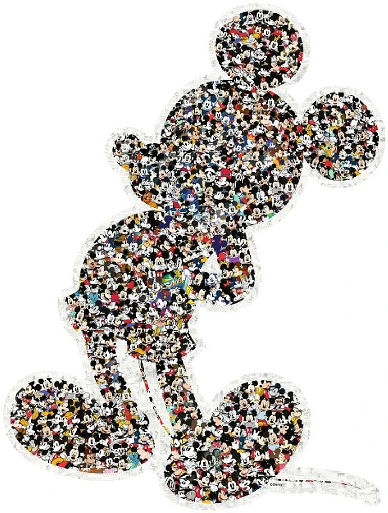 Disney Shaped Mickey Mouse Jigsaw Puzzle 945 pcs