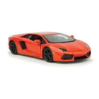 Lamborghini Aventador LP700-4 Orange 1/24 Diecast Model Car