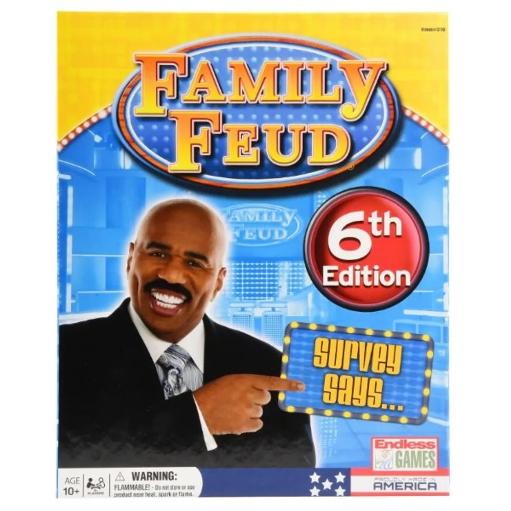 Mind Games Family Feud Classic Deluxe 6th Edition Game