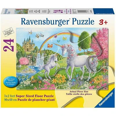 Prancing Unicorns Jigsaw Puzzle 24 Pcs