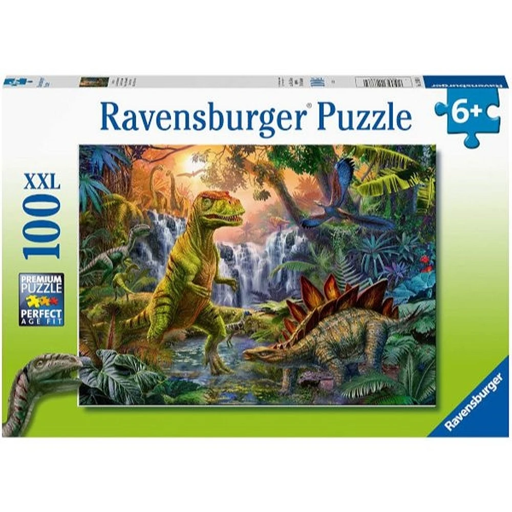 Prehistoric Oasis Jigsaw Puzzle 100 Pcs