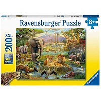 Animals Of The Savannah Jigsaw Puzzle 200 Pcs