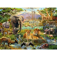 Animals Of The Savannah Jigsaw Puzzle 200 Pcs