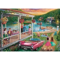 Summer At The Lake 300 Pieces Jigsaw Puzzle