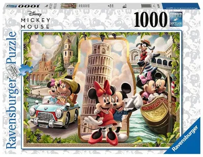 Disney Mickey & Minnie Mouse Vacation Jigsaw Puzzle 1000 pcs
