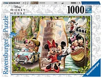 Disney Mickey & Minnie Mouse Vacation Jigsaw Puzzle 1000 pcs