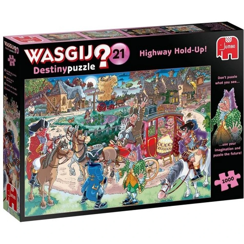 Highway Hold Up! 1000 Pieces Jigsaw Puzzle