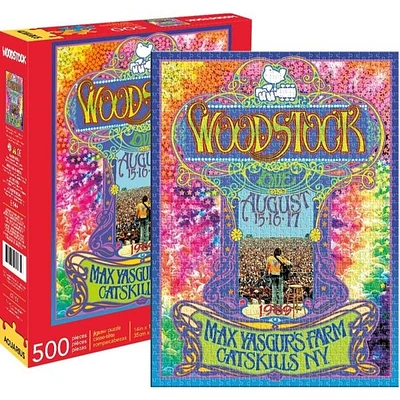 Woodstock- Collage 500 Piece Jigsaw Puzzle