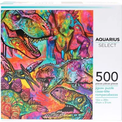 Puzzle 500 pièces : Dinosaures - Educa - Rue des Puzzles