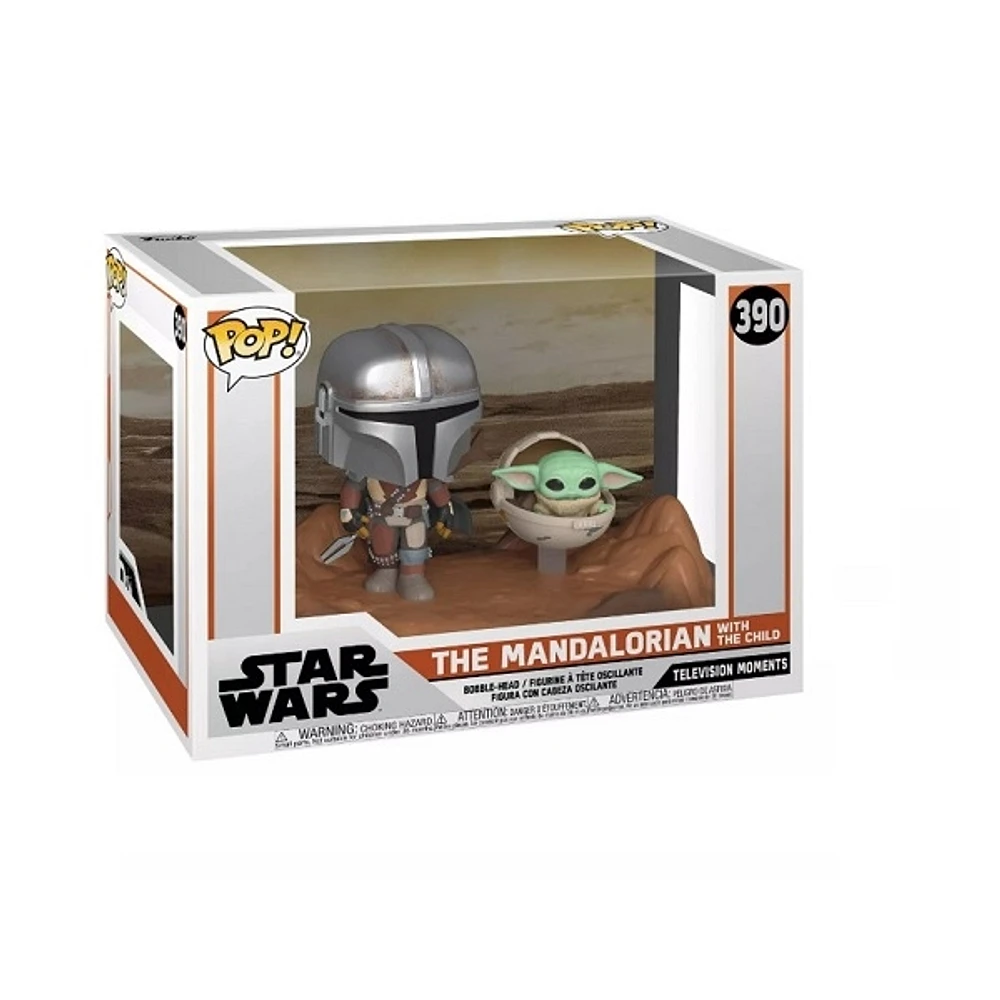 Funko Pop! Moments Star Wars The Mandalorian with the Child