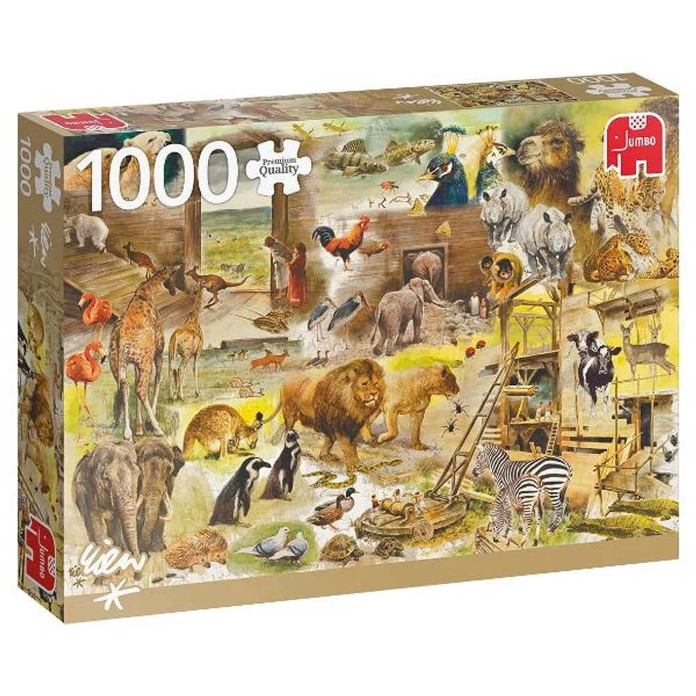 Heye: Building Noah’s Ark 1000 Piece Jigsaw Puzzle