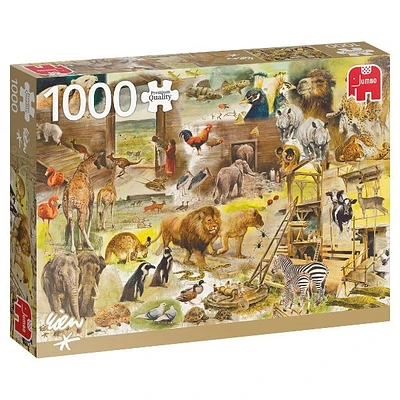 Heye: Building Noah’s Ark 1000 Piece Jigsaw Puzzle