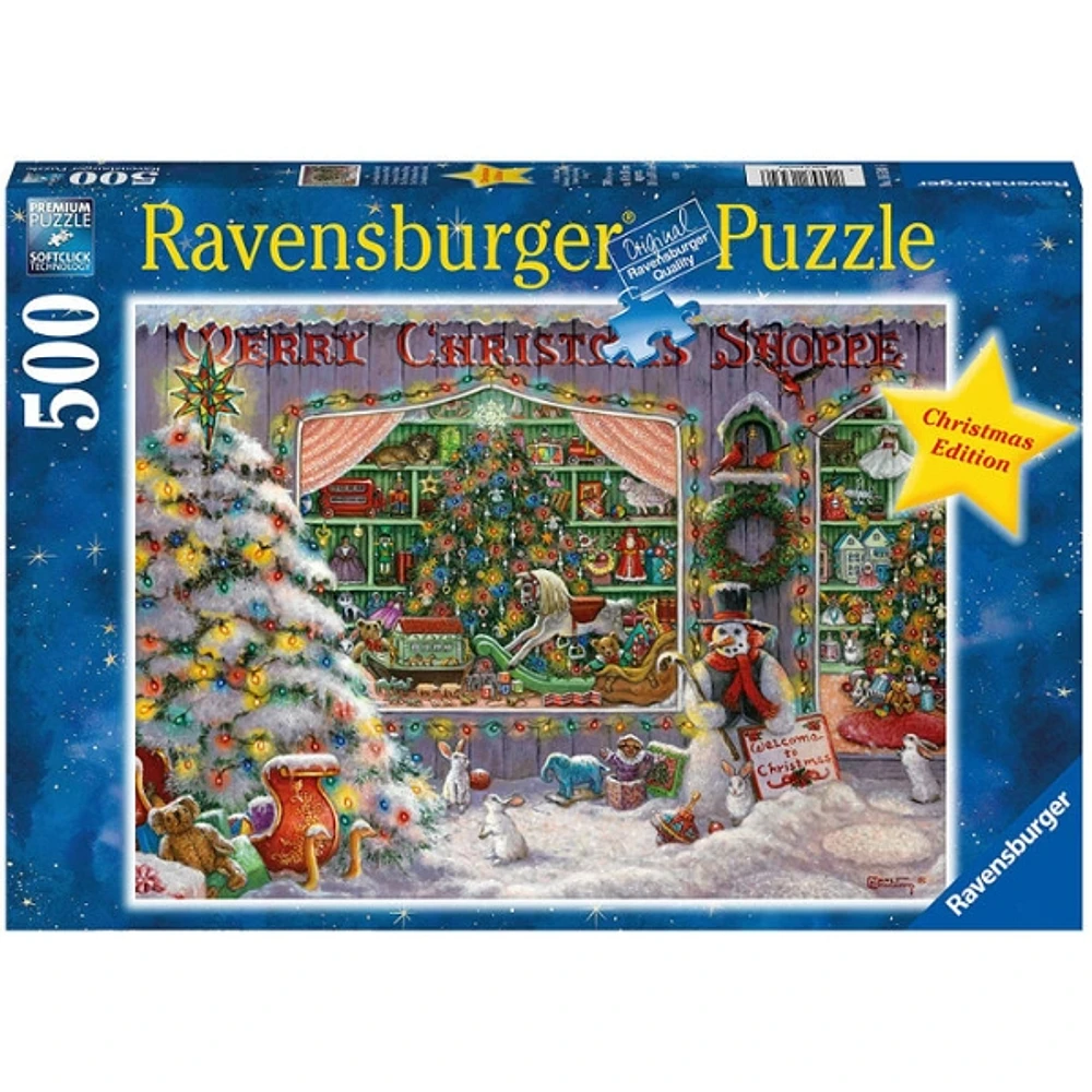 The Christmas Shop 500-Piece Jigsaw Puzzle