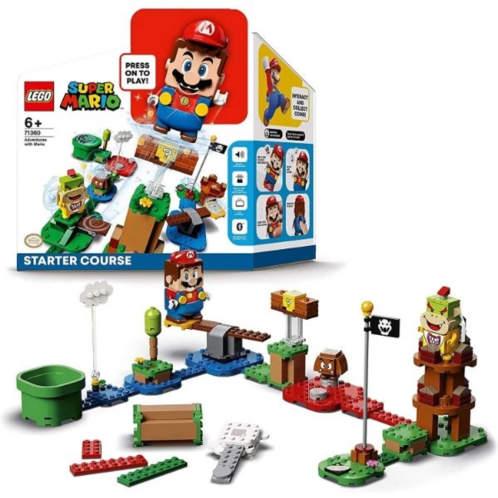 LEGO: Super Mario Adventures with Mario Starter Course – 231 Pieces