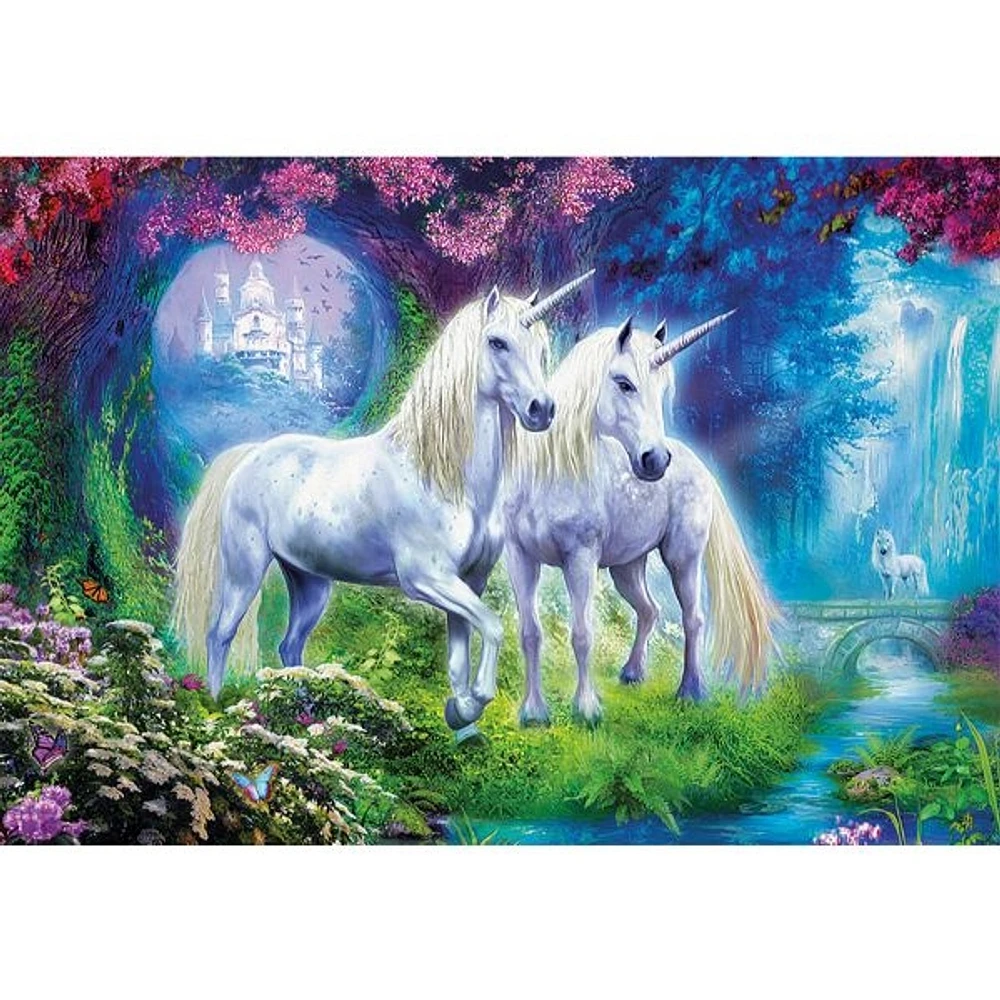 Forest Unicorns 500 Pieces Jigsaw Puzzle