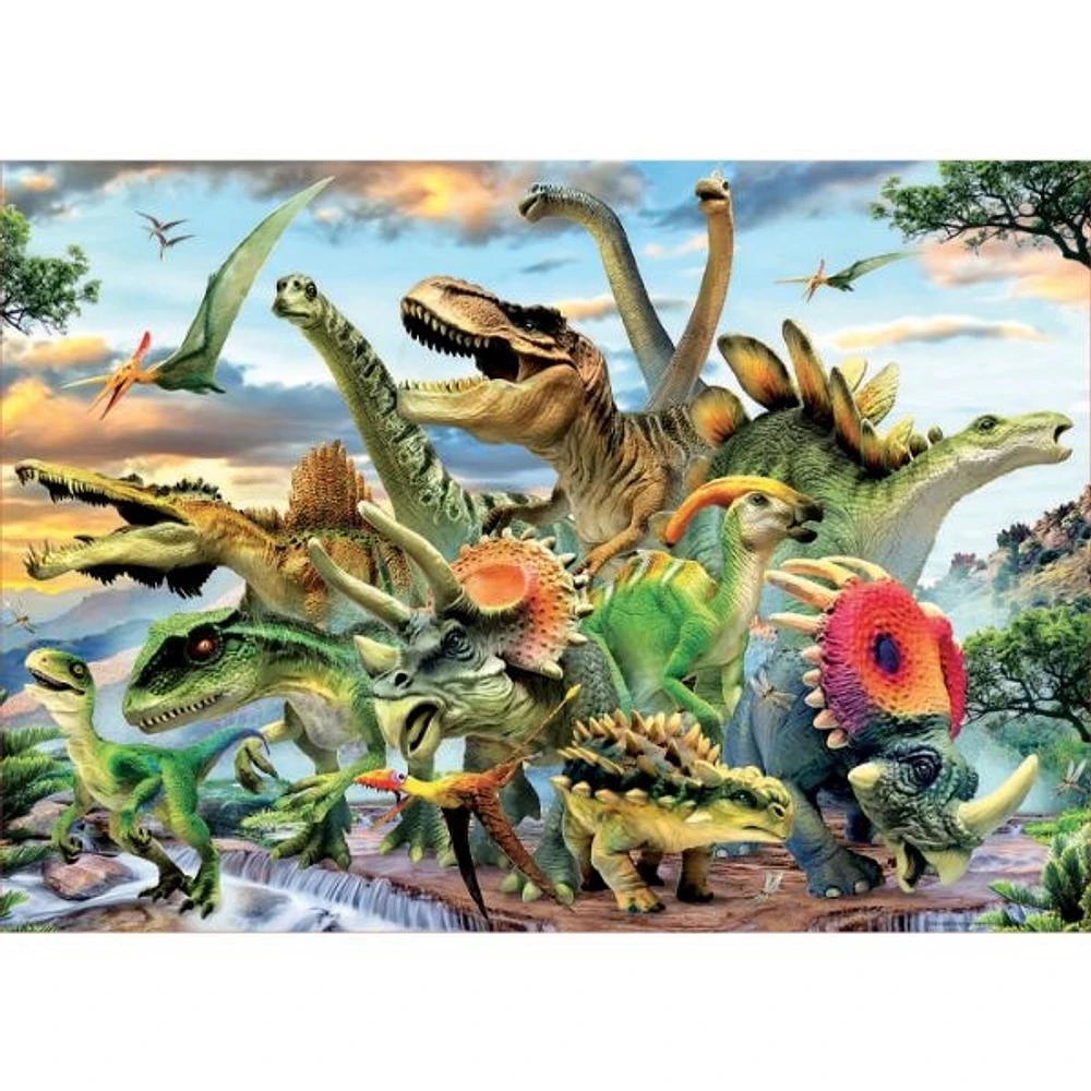 Dinosaurs 500 Pieces Jigsaw Puzzle