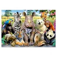 Wild Class Photo 1000 Pieces Jigsaw Puzzle