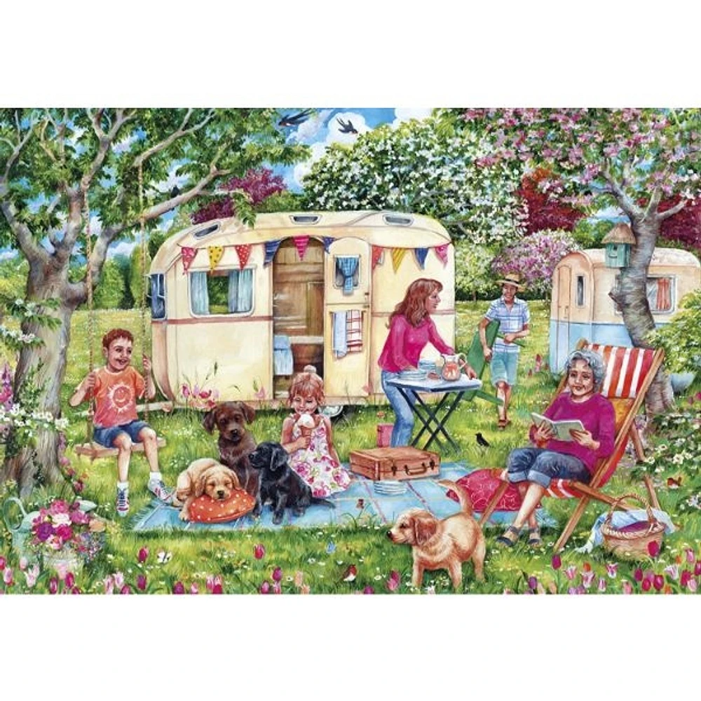 Caravan Escape 250 Pieces Jigsaw Puzzle