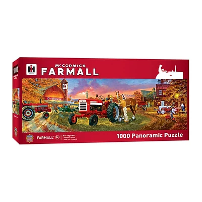 MasterPieces Farmall Horse Power – Farmall Tractors Scene 1000 Piece Panoramic Jigsaw Puzzle