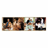 MasterPieces The Four Freedoms Rockwell 1000 Piece Panoramic Jigsaw Puzzle