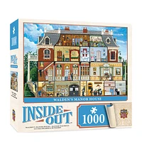 MasterPieces Inside Out Walden’s Manor House- 1000 Piece Jigsaw Puzzle by Art Poulin