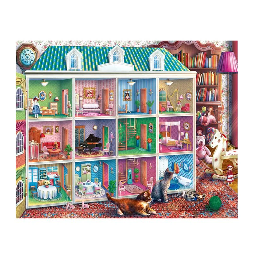 MasterPieces Inside Out Sophia’s Dollhouse – 1000 Piece Jigsaw Puzzle