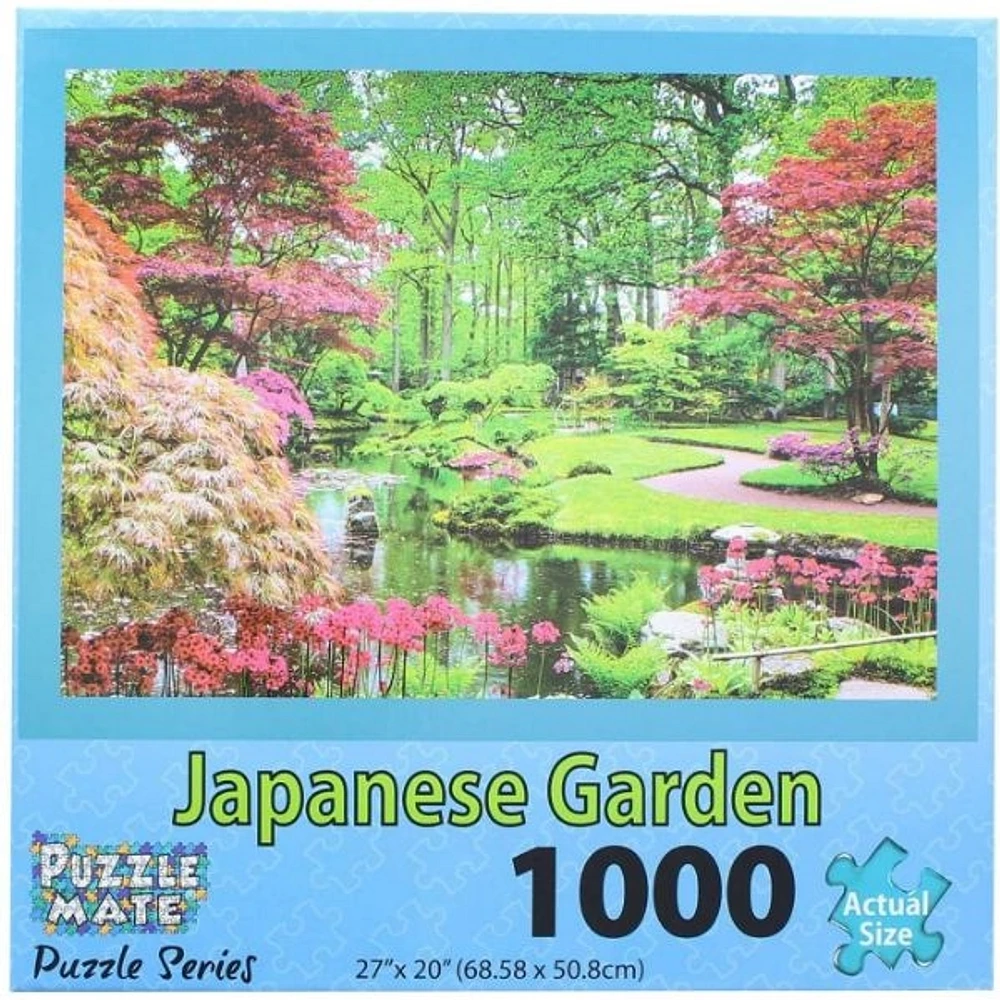 Puzzle Mate – Japanese Garden 1000 Piece Jigsaw Puzzle