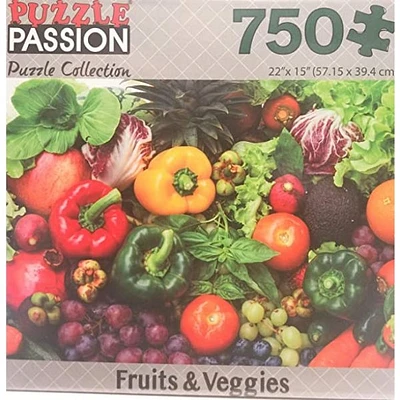 Fruits & Veggies 750 Piece Puzzle