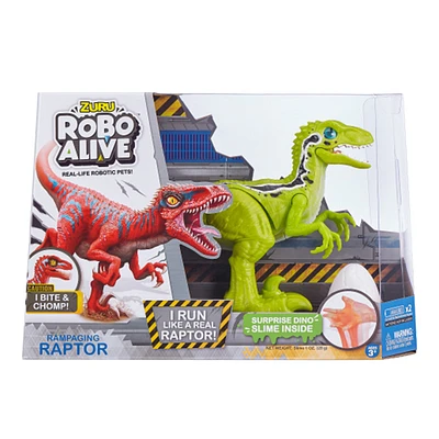 ROBO ALIVE ROBIOTIC RAPTOR(Colors and Styles may vary and will be picked randomly)