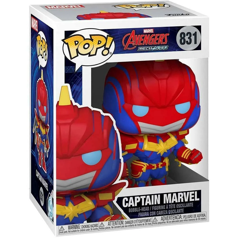 Funko Pop! Marvel Avengers MechStrike Captain Marvel