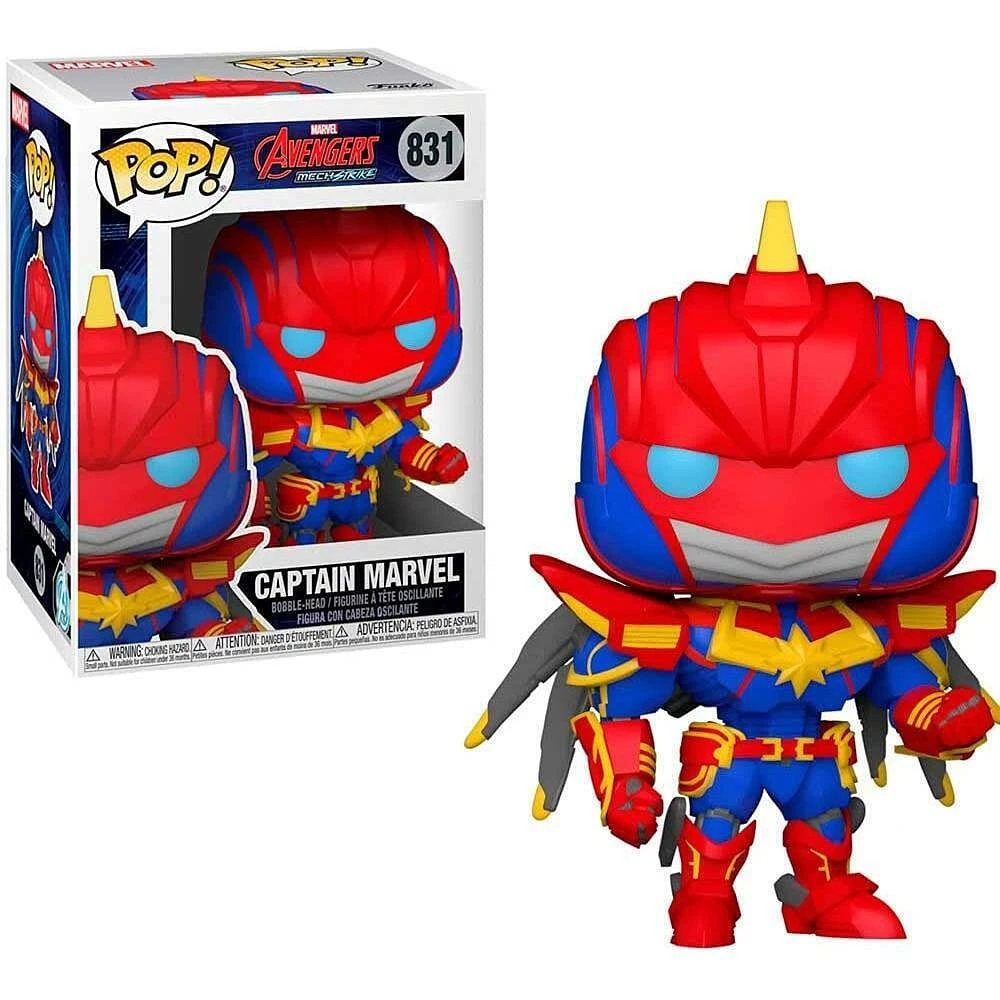 Funko Pop! Marvel Avengers MechStrike Captain Marvel