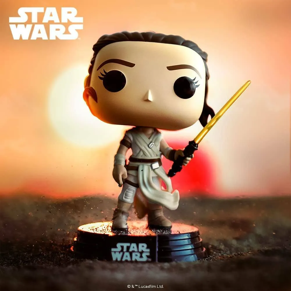 Funko Pop! Disney Star Wars Rey with Yellow Saber