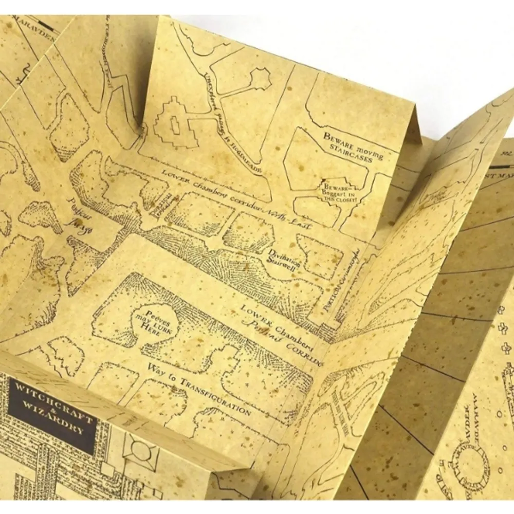 Mind Games Harry Potter Marauder's Map