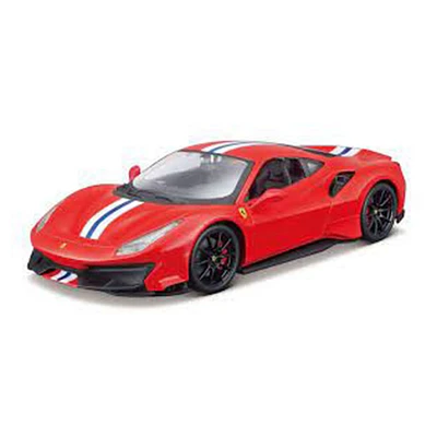 Ferrari 488 Pista Diecast Model Kit 1:24 Red