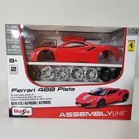 Ferrari 488 Pista Diecast Model Kit 1:24 Red