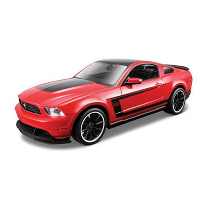 Ford Mustang Boss 302 Assembly Line 1/24 Scale Diecast Model Kit Red