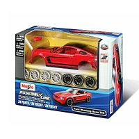 Ford Mustang Boss 302 Assembly Line 1/24 Scale Diecast Model Kit Red