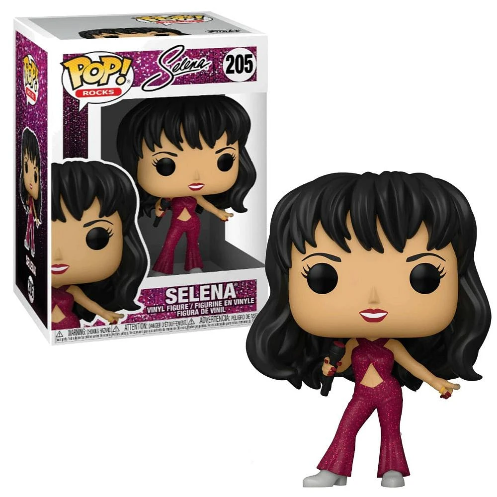 Funko Pop! Rocks Selena In Burgundy Outfit