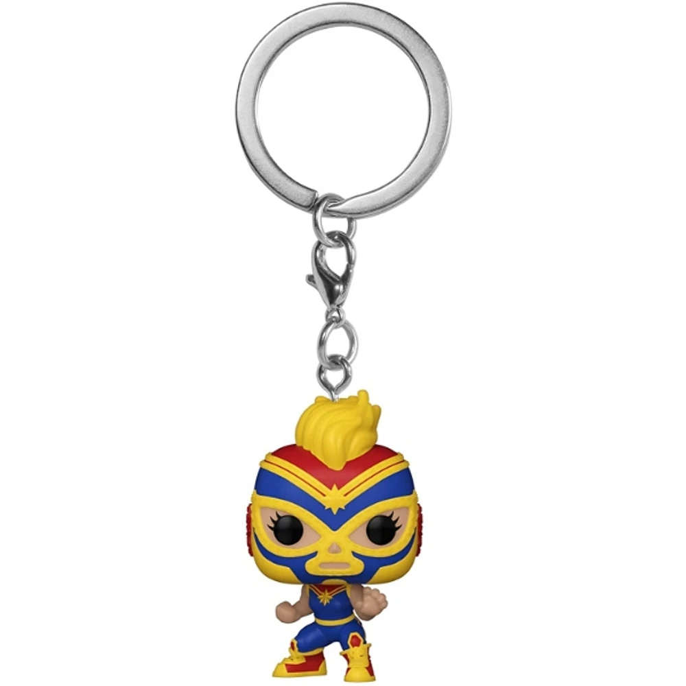 Funko Pop! Keychain Marvel Luchadores Captain Marvel