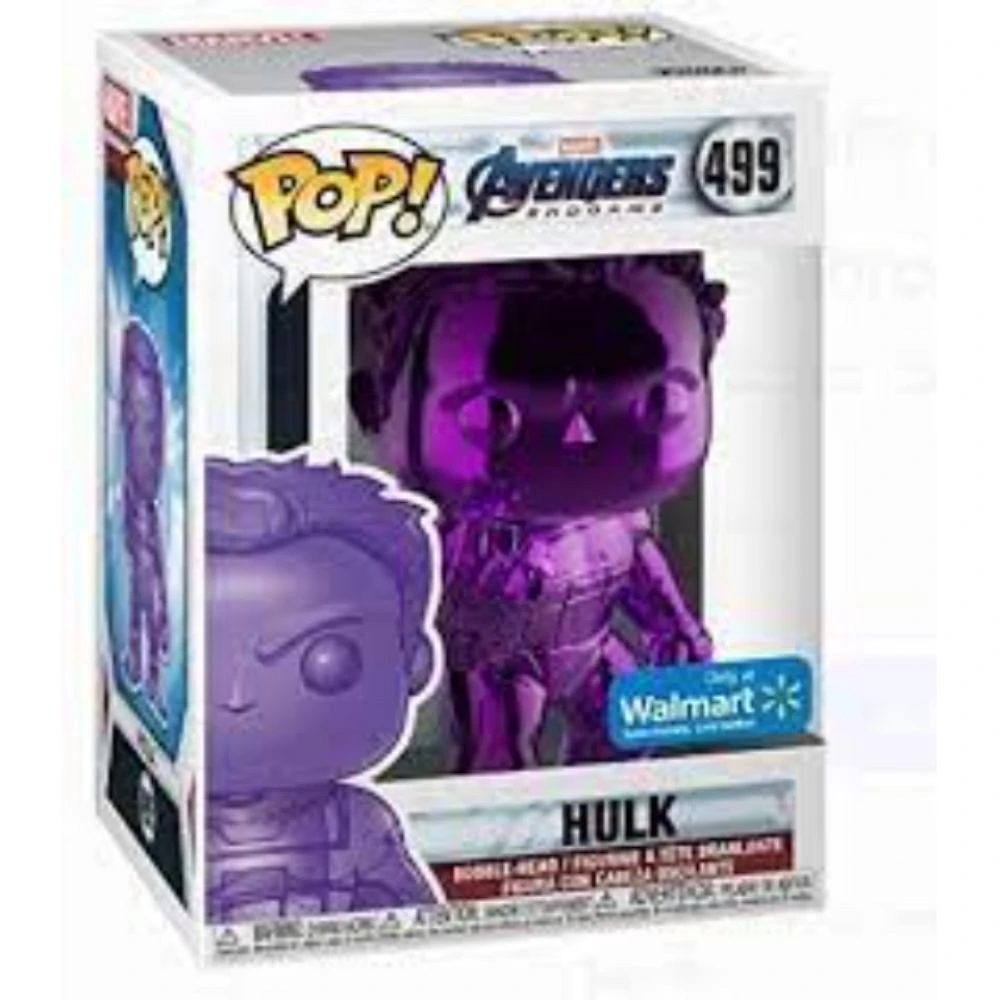 POP Marvel Avengers W2 Hulk #499 (Purple/Chrome)