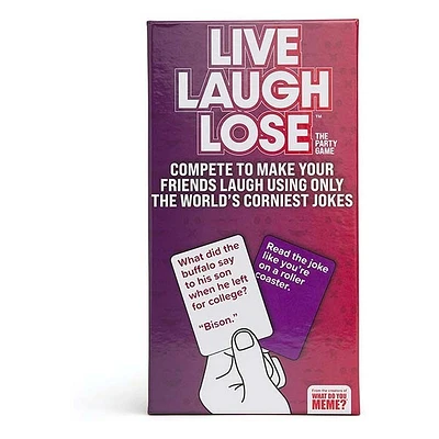 Live Laugh Lose The Party Game