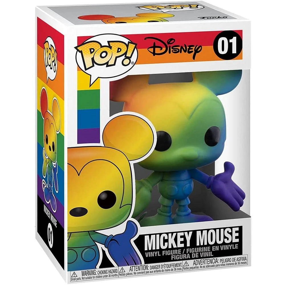 Funko Pop! Disney Pride Mickey Mouse (Rainbow)